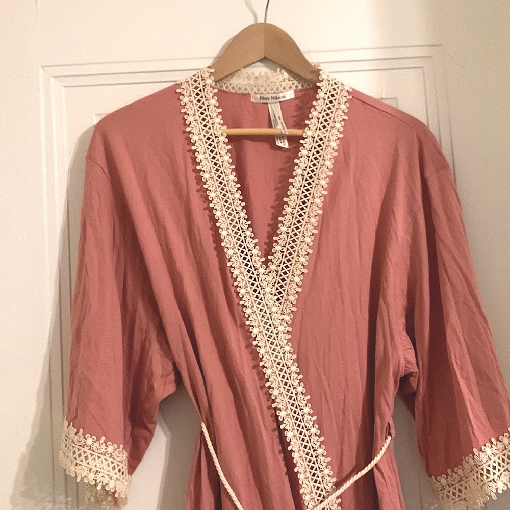 Flora Nikrooz Embroidered Robe